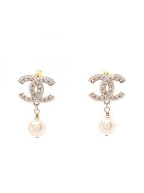 Chanel Earrings CC Logo